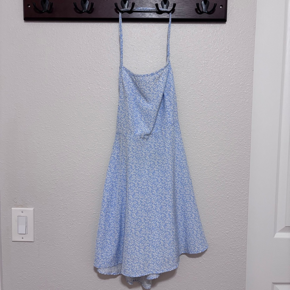 Light Blue Floral Sundress